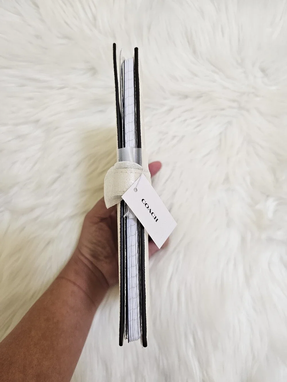 New Coach Notebook in Signature Canvas